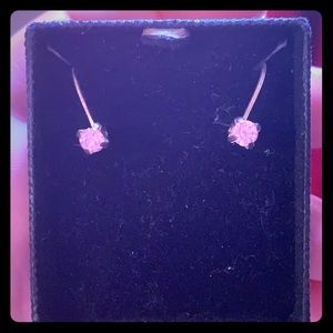 Pink earrings